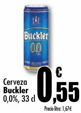 Unide Market Cerveza buckler 0,0% oferta
