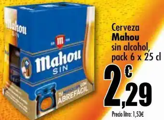 Unide Market Cerveza mahou sin alcohol oferta
