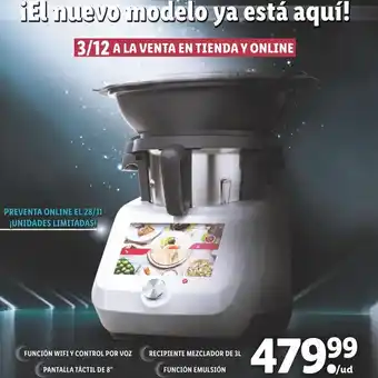Lidl Monsieur cuisine smart robot cocina lidl oferta