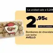Supeco Bombones de chocolate oferta