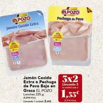 Gadis Jamón cocido oferta