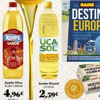 Gadis Aceite de oliva koipe sabor oferta
