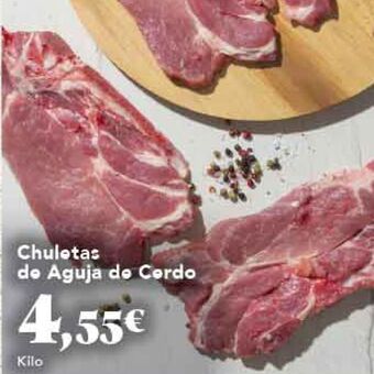 Gadis Chuletas de aguja de cerdo oferta