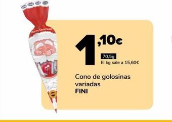 Supeco Cono de golosinas variadas fini oferta