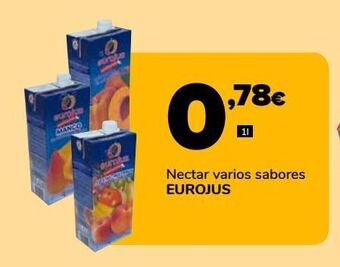 Supeco Nectar varios sabores eurojus oferta