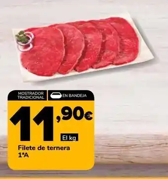 Supeco Filete de ternera 1ªa oferta
