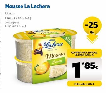 AhorraMas Mousse la lechera oferta