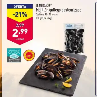 ALDI Mejillón gallego oferta