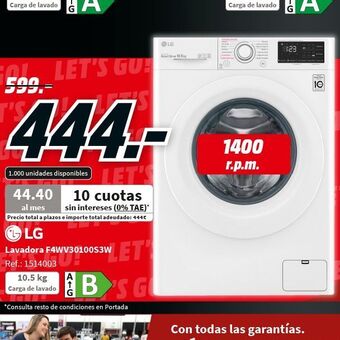 MediaMarkt Lavadora oferta