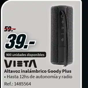 MediaMarkt Altavoz oferta