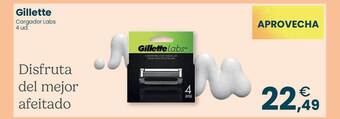 Clarel Gillette cargador labs oferta