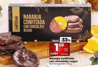 Dia Naranja confitada con chocolate negro oferta