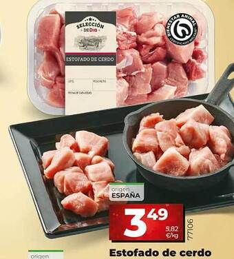 Dia Estofado de cerdo oferta