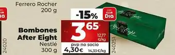 Dia Bobones afeter eight nestlé oferta