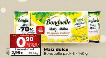 Dia Maíz dulce bonduelle oferta
