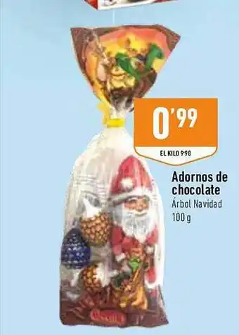 Supermercados Deza Adornos de chocolate oferta