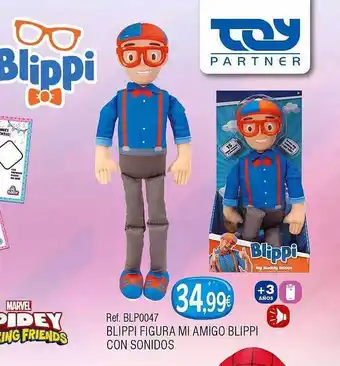 Blippi figura mi amigo blippi con sonidos