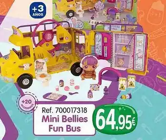 Afede Mini bellies fun bus oferta