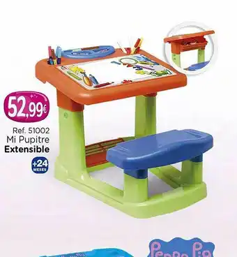 Mi pupitre extensible