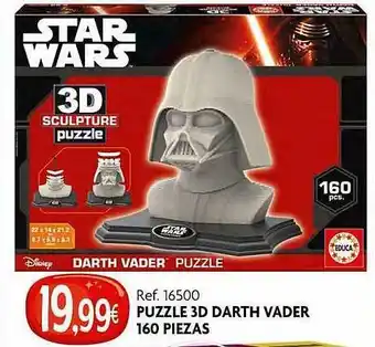 Puzzle 3d darth vader 160 piezas