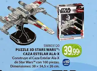 Afede Puzzle 3d stars wars caza estelar ala-x oferta