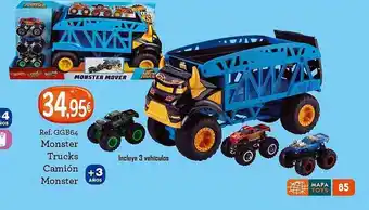 Monster trucks camión monster