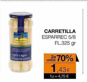 Plusfresc Carretilla esparrec 5-8 oferta