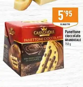 Panettone cioccolato granducale