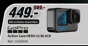 MediaMarkt Gopro action cam hero 11 black oferta