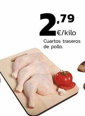 Supermercados Lupa Cuartos traseros de pollo oferta