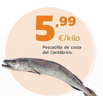 Supermercados Lupa Pescadilla de costa del cantábrico oferta