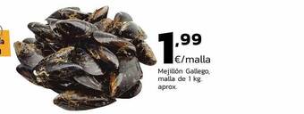 Supermercados Lupa Mejillón gallego oferta