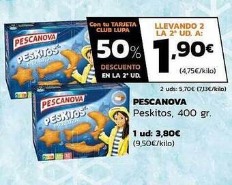 Supermercados Lupa Pescanova peskitos oferta