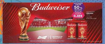 Budweiser cerveza