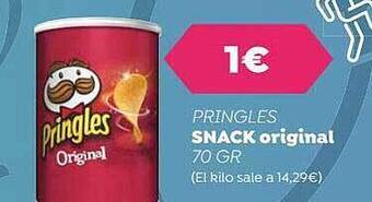 Supermercados Lupa Pringles snack original oferta