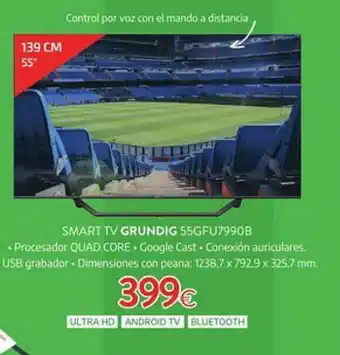 Tien 21 Smart tv grundig oferta