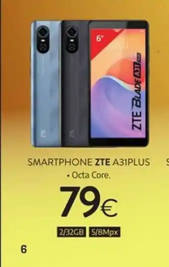 Tien 21 Smartphone zte a31plus oferta