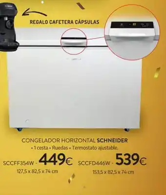 Tien 21 Congelador horizontal schneider oferta
