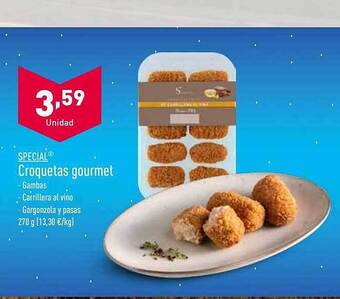 ALDI Special croquetas gourmet oferta