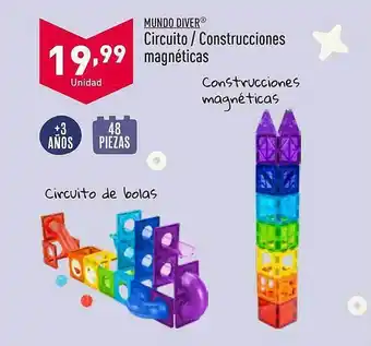ALDI Mundo diver circuito construcciones magnéticas oferta