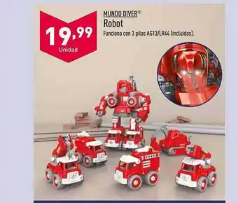 ALDI Mundo diver robot oferta