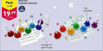 ALDI Mundo diver campanas musicales oferta