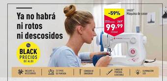 ALDI Singer máquina de coser oferta