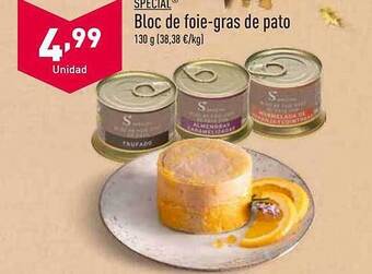 ALDI Special bloc de foie-gras de pato oferta