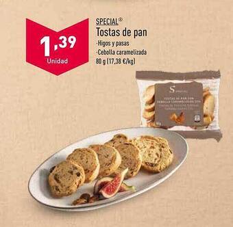 ALDI Special tostas de pan oferta