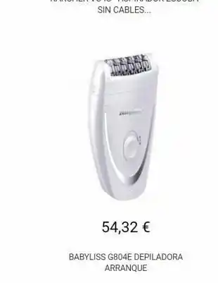 Depiladora babyliss