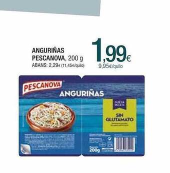 Condis Anguriñas pescanova oferta