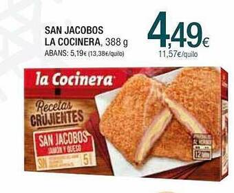 Condis San jacobos la cocinera oferta