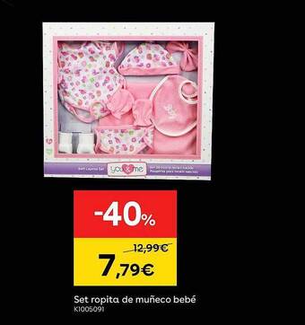 ToysRus Set ropita de muñeco bebé oferta