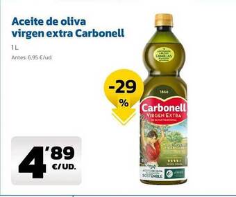 AhorraMas Aceite de oliva virgen extra carbonell oferta